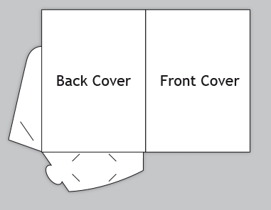 PF1 - One Flap No Gusset Front Diagram