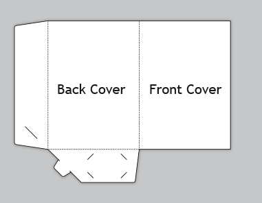 PF-6 One Flap No Gusset Front Diagram