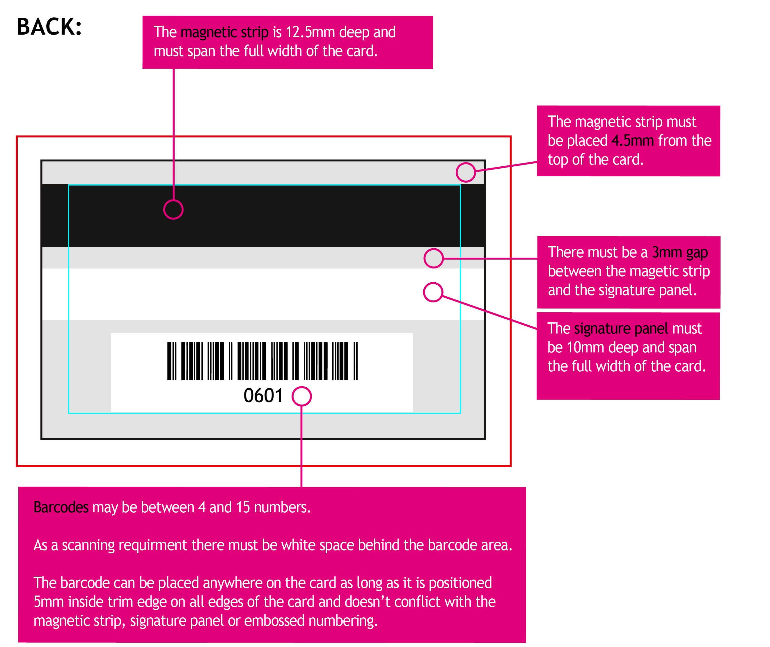 Plastic Card Diagrams-Back