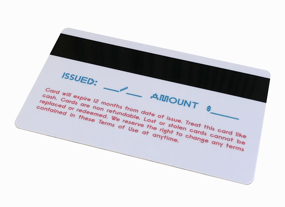 Plastic Card Magnetic Strip