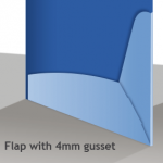 With Gusset Diagram