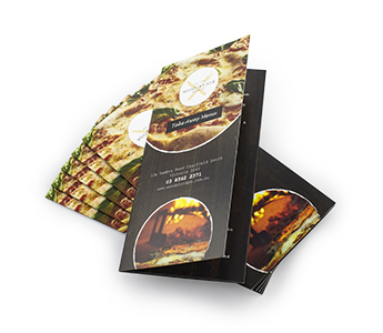 Folded Table Menus