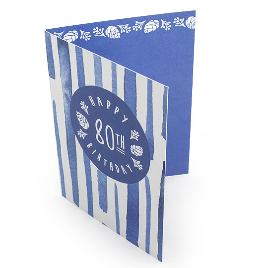 A5 Fold to A6 Greeting Card