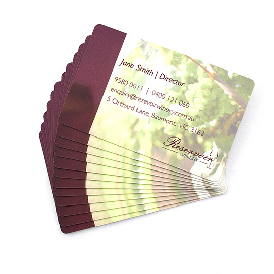 Business Cards Round Corners