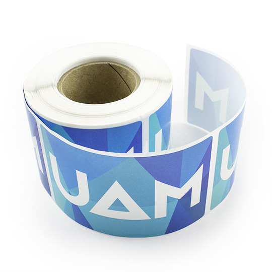 Rectangle Stickers on Rolls