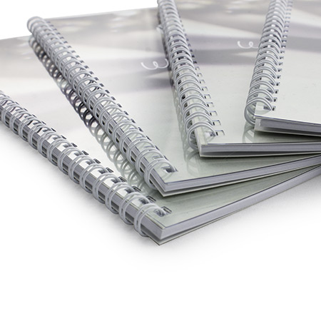 A5 Wire Bound Printed Covers