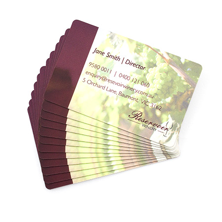 Business Cards 350gsm Round Corners