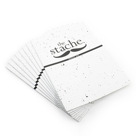 A5 Saddle Stitch 250gsm Hard Cover