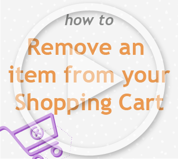 How to remove an item from shopping cart