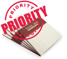 Flat Table Menus inc Priority Dispatch