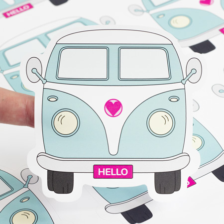 Custom Die-cut sticker