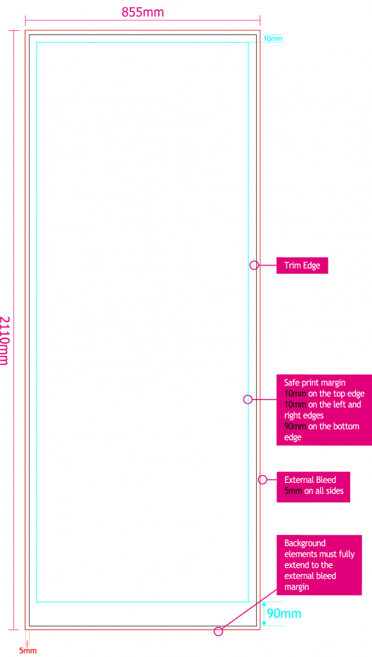 Pull Up Banner Artwork Set Up