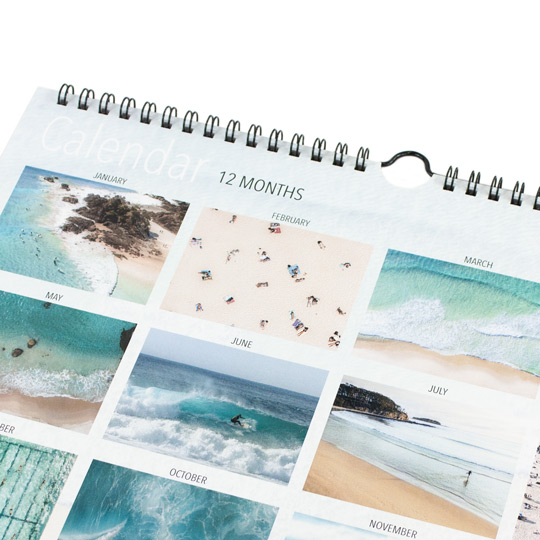 Wire Bound Hanging Calendar