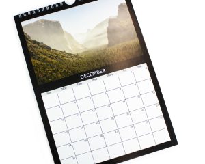 Wire Bound Calendar With Hanger Wire Bound Calendar With Hanger