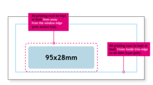 Envelope Artwork req Diagram Envelope Artwork requirements Diagram